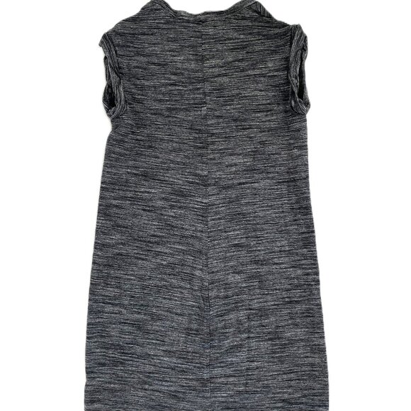 Anthropologie Cloth & Stone Gray Melange Sheath Dress - PXS - Picture 4 of 7